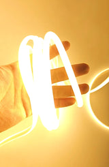 COB-LED-Lichtschlauch 230 V – Warmweiß 3000 K – 10 W/m – 1000 lm/m – IP65 – Zuschneidbar – 50-m-Rolle