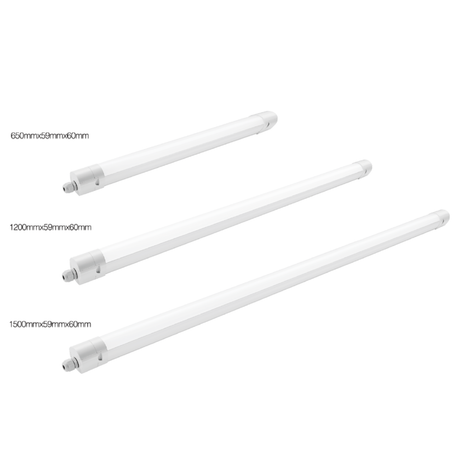 LED Feuchtraumleuchte Tri-Proof 600mm 18W - Produktfoto 6