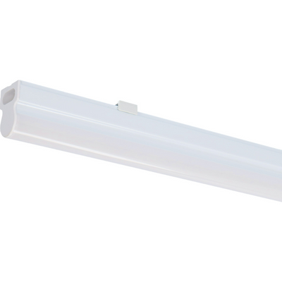 Réglette LED T5 blanc froid 4000K - 30cm 400 lumens - raccordable - pour armoires et cuisines