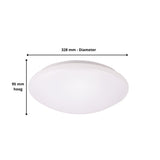 Smart LED Ceiling Lamp 33 cm - Dimmable with App - Warm and cold white light