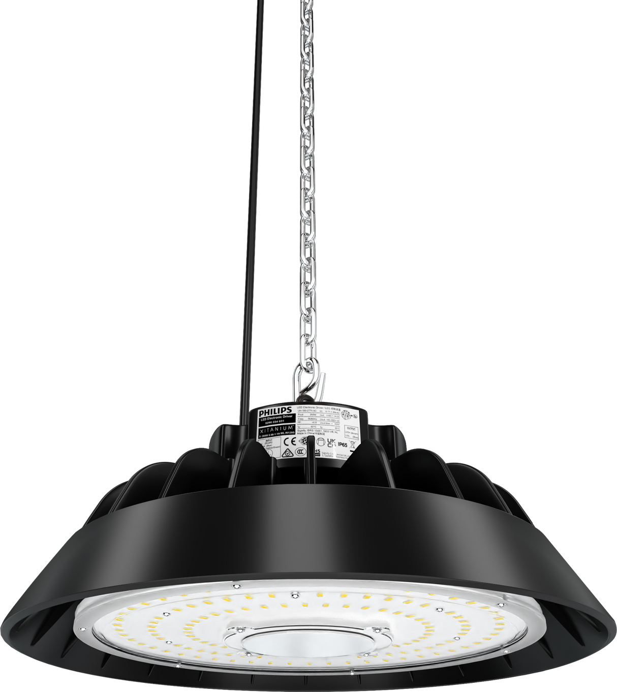 UFO LED Highbay 150W - 22500 Lumen - daglichtwit 6000K - Philips driver - dimbaar - doos 4 stuks