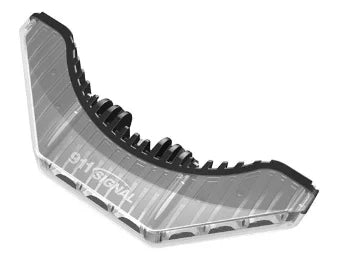 Boomerang 180-Grad-LED-Taschenlampe – Bernstein