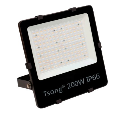 LED Schijnwerper 200W 28000lm - Warmwit 3000K - 90° - Philips driver - IP66 - 230V