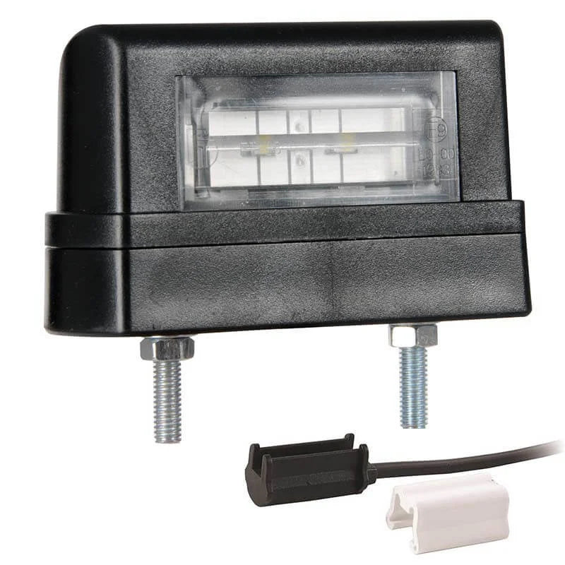 LED Kennzeichenleuchte | 12-36V | mit 1,5mm² Stecker. | M10KV-320H