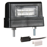 LED Kennzeichenleuchte | 12-36V | mit 1,5mm² Stecker. | M10KV-320H