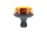 LED R65 Rundumleuchte gelb 12/24v Flexi DIN, Rundumleuchte + Blinklicht | D14501