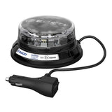 LED R65 Rundumleuchte 12-24V Bernstein/Transparent/CISPR25/IP69K/Magnetisch | EB5104CA