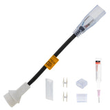 Zubehör – Anschlussset – 150 mm 280 mm 20 mm – Schwarz