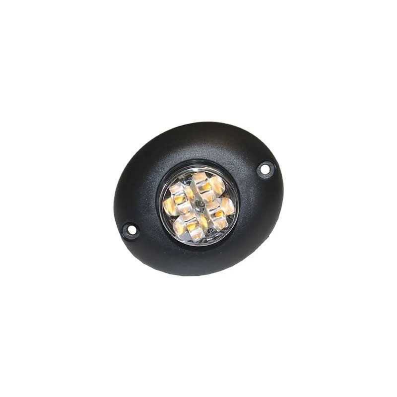 LED Flitser 6-LED Wit - 12-24V - R65 Keur