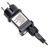 Zwart Aigostar adapter voor lichtsnoer ijspegel meerkleurig met afstandsbediening, ideaal voor sfeerverlichting