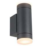 LED's Light AllWeather double outdoor lamp - Shines up &amp; down - IP44 - Anthracite