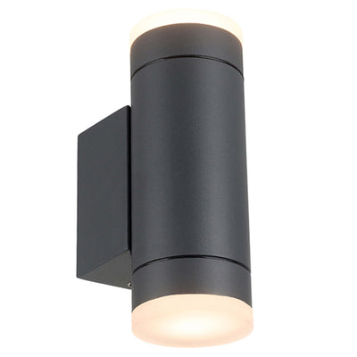 Lampada doppia da esterno LED's Light AllWeather - Luce verso l'alto e verso il basso - IP44 - Antracite