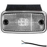 LED marker light white | 12-24V | 50cm cable | M10MV-650W