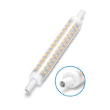 R7s rod lamp flame warm white 2000K dimmable - triac | 118mmx15mm - LED 10W=90W halogen - 900~1000 Lumen