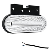 LED marker light white | 12-24V | 50cm cable | M10MV-750W