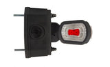 LED Right Side Light with Alarm, Red/White/Amber, 12/24V | MBA-2702RWA