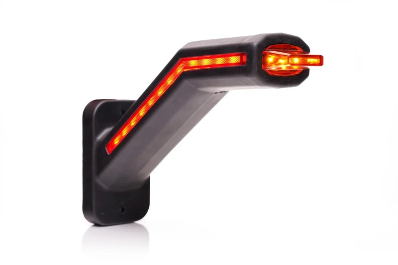 LED Breedtelamp Rechts zonder Knipperlicht Clear 12/24V | MB-8000