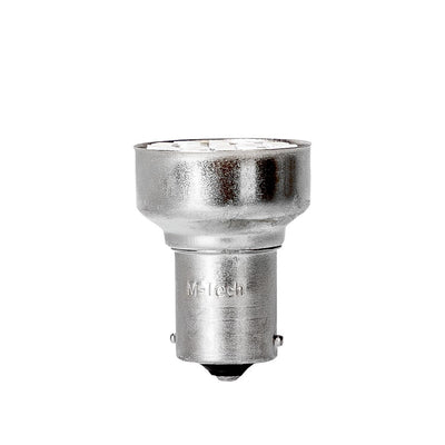 BA15S LED autolamp, 1156 / R5W / R10W / P21W / 7506, daglichtwit 6000K