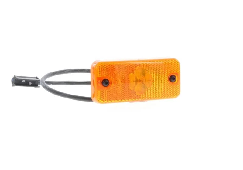 LED marker light amber | 24v | 50cm. cable | 1.5mm². connector | D10493