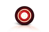 LED compact recessed marker light red | 12-24v | MV-2600R