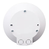 Motion sensor 200W infrared - white surface-mounted Ø108x25mm - 8m detection - 230V IP20