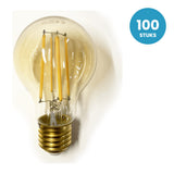 Kogellamp E27 G45, LED 5W=25W, 350 Lumen, Amber 2200K, Dimbaar, 100 stuks, 230V