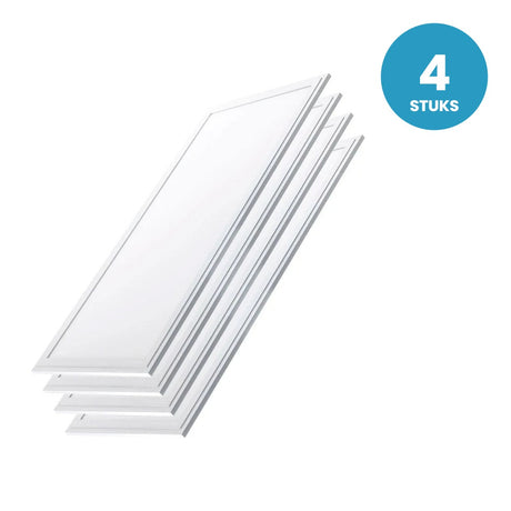 LED Paneel 300x1200 IP65, 36W, 4000 Lumen, Koelwit 4000K, 4 stuks