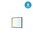 LED Paneel 600x600 28W, 3640-3920 Lumen, 3CCT schakelbaar warmwit-koelwit-daglichtwit, UGR<19 Back-lit zwart, doos 8 stuks