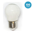 Kogellamp E27 G45, LED 5W=40W, 450 Lumen, Milky 2700K, Dimbaar, 100 stuks, 230V