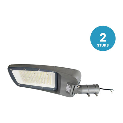 LED Straatverlichting 150W 25500lm, Koelwit 4000K, IP66, 2 stuks, 230V