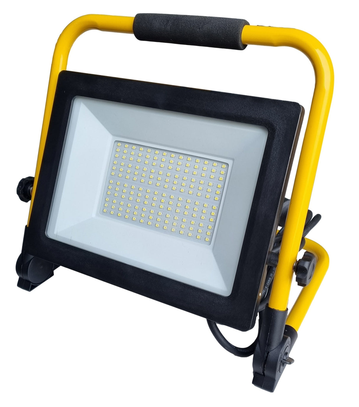 Work light on standard | LED 100W=900W construction lamp - 9000 Lumen | plug 180cm | daylight white 6500K - IP44