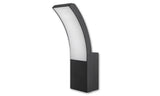 Buitenlamp Loreto zwart RAL 7021 | LED 9W - 500 Lumen | koelwit 4000K | waterdicht IP54 - LEDPLANET.NL