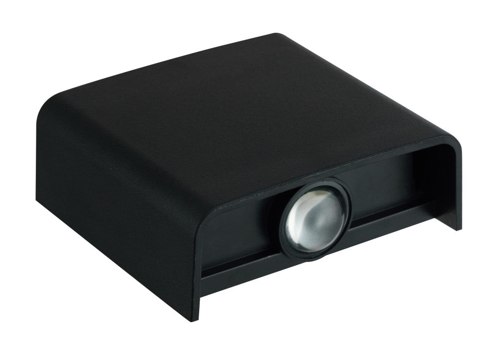 Außenleuchte mit Lichtquelle - Wandleuchte - 170lm 2000K/2700K/4000K - Schwarz - IP65