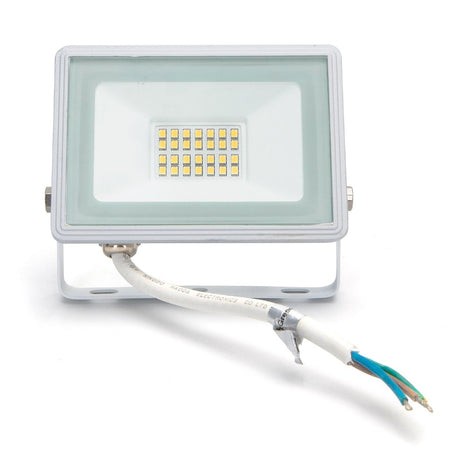 Buitenlamp wit | LED 20W=180W schijnwerper | daglichtwit 6400K | waterdicht IP65 - LEDPLANET.NL