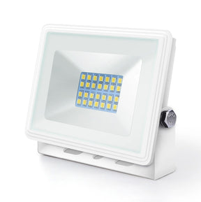 Buitenlamp wit | LED 20W=180W schijnwerper | koelwit 4000K | waterdicht IP65 - LEDPLANET.NL