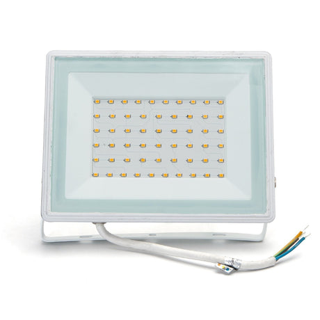 Buitenlamp wit | LED 50W=450W schijnwerper | koelwit 4000K | waterdicht IP65 - LEDPLANET.NL