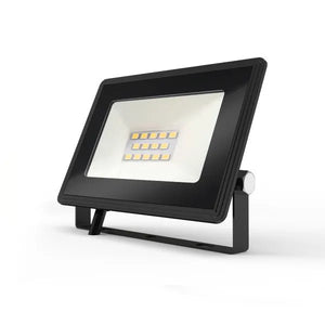 LED outdoor lamp cool white 4000K - 10W 900 lumens - IP65 waterproof - black