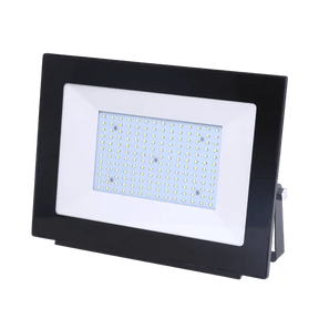 LED bouwlamp schijnwerper 150W vervangt 1350W, daglichtwit 6400K, 120°, IP65, zwart