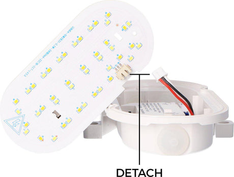 LED Wandarmatuur 900 lumen - 9W - Koelwit 4000K - IP65 - IK10 - Bull Eye - 230V
