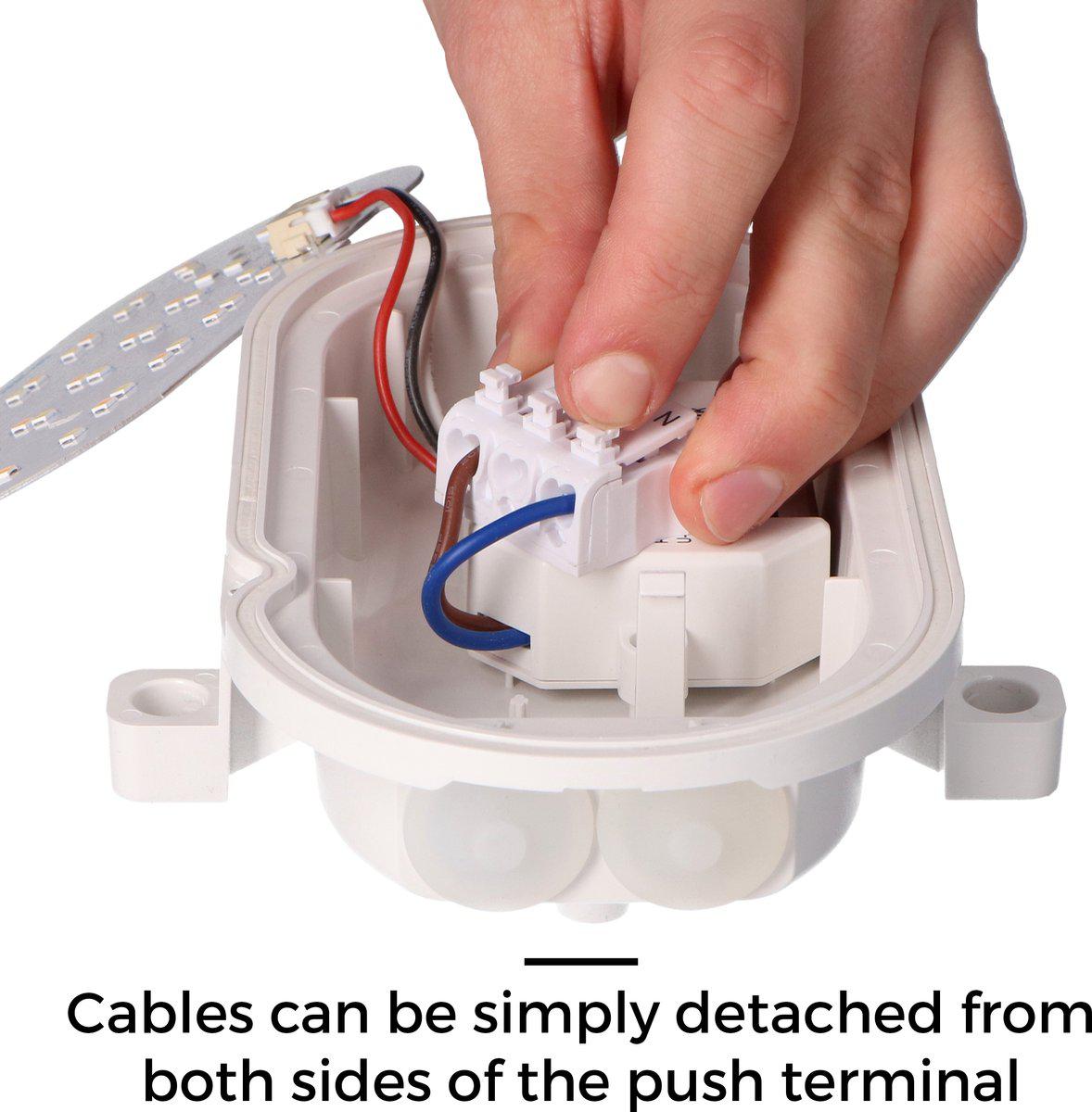 Bull Eye Deckenleuchte Wandleuchte - IP65 Wasserdicht - für Innen und Außen - 18 cm