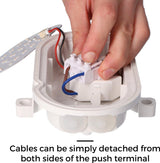 Bull Eye Deckenleuchte Wandleuchte - IP65 Wasserdicht - für Innen und Außen - 18 cm