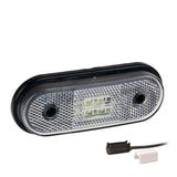 LED Marker Light White - 12-24V - 1.5mm² Connector