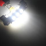 C5W autolamp 2 stuks | LED festoon 43mm | 12-SMD daglichtwit 6000K | 12 Volt - 3W