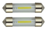 C5W autolamp 2 stuks | LED festoon 36mm | COB daglichtwit 6500K | 24 Volt - 2 Watt - LEDPLANET.NL