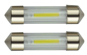 C5W autolamp 2 stuks | LED festoon 36mm | COB warmwit 3000K | 12 Volt - 2 Watt - LEDPLANET.NL