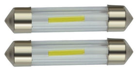 C5W autolamp 2 stuks | LED festoon 41mm | COB warmwit 3000K | 24 Volt - 2 Watt - LEDPLANET.NL