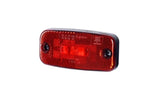 Rote LED-Begrenzungsleuchte | 12-24V | 45cm Kabel | MV-1750R