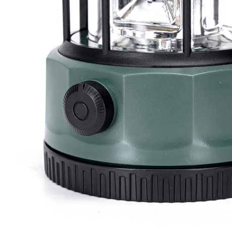 Aigostar Camping-LED-Lampe mit Batteriebetrieb, robustem Design und einfacher Bedienung für den Außenbereich