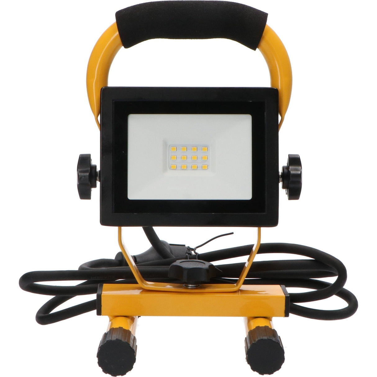 LED's Work - AC Werklamp - 10W 850lm 4000K Compacte LED Bouwlamp - Inklapbaar & Draaibaar