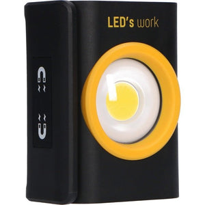 LED's Work Compacte LED Werklamp 1000 - Met oplaadbare accu – Dimbaar in 10 stappen – IP65